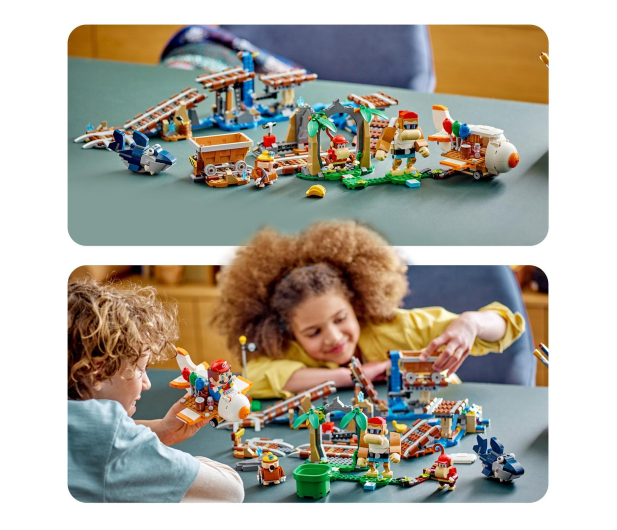 LEGO Super Mario 71425 Przejażdżka wagonikiem Diddy Konga - 1159385 - zdjęcie 6